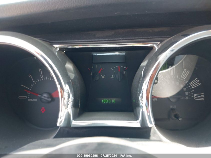 2006 Ford Mustang V6 VIN: 1ZVFT80N165153765 Lot: 39960296