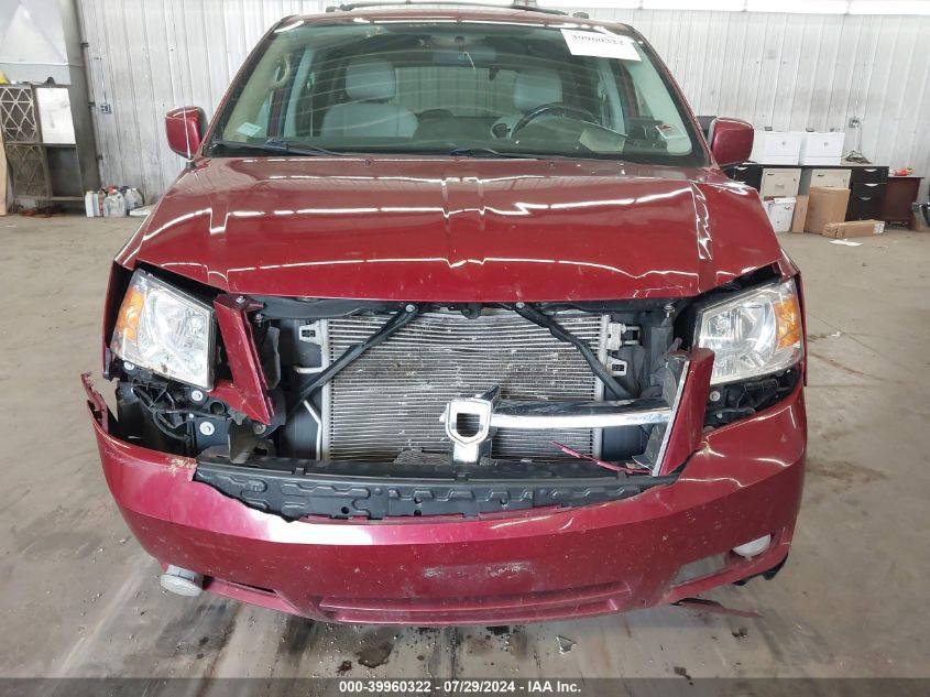 2010 Dodge Grand Caravan Sxt VIN: 2D4RN5DX1AR426268 Lot: 39960322