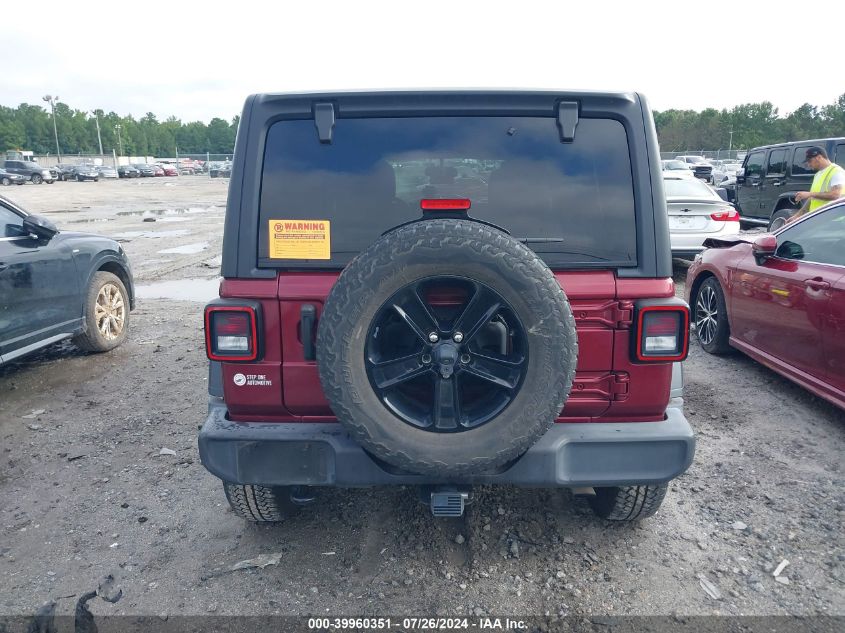 2021 Jeep Wrangler Unlimited Sport Altitude 4X4 VIN: 1C4HJXDN9MW679591 Lot: 39960351