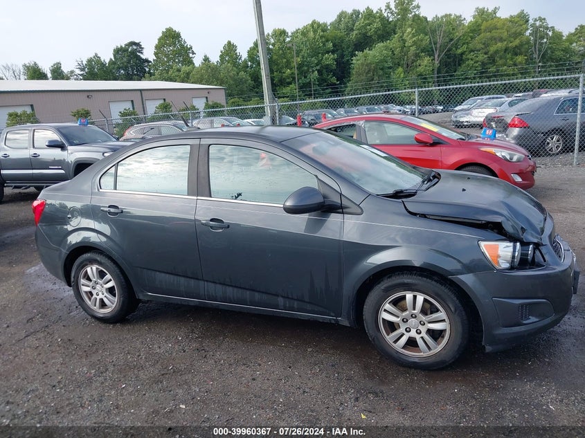2014 Chevrolet Sonic Lt Auto VIN: 1G1JC5SH8E4151219 Lot: 39960367