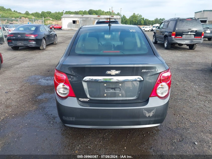2014 Chevrolet Sonic Lt Auto VIN: 1G1JC5SH8E4151219 Lot: 39960367