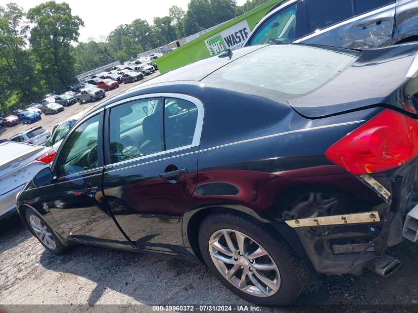 2008 Infiniti G35X VIN: JNKBV61F78M260477 Lot: 39960372