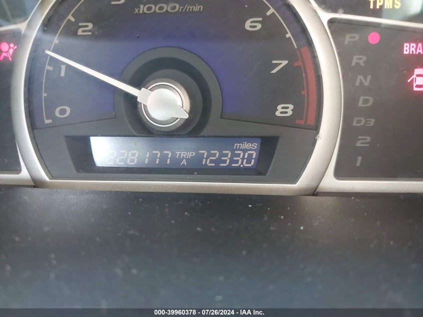 2010 Honda Civic Lx VIN: 2HGFA1F52AH310035 Lot: 39960378