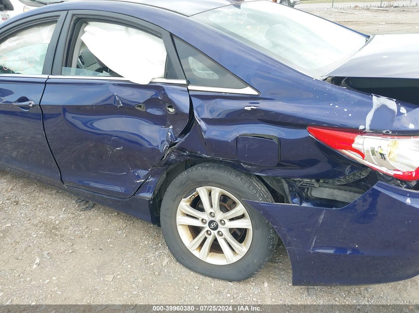 2012 Hyundai Sonata Gls VIN: 5NPEB4AC3CH393368 Lot: 39960380