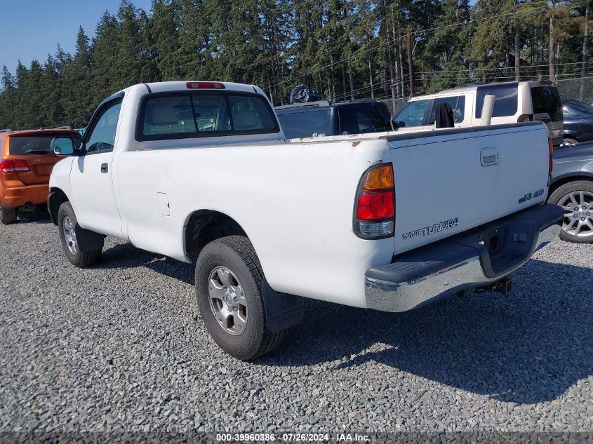 2003 Toyota Tundra VIN: 5TBJN321X3S375949 Lot: 39960386