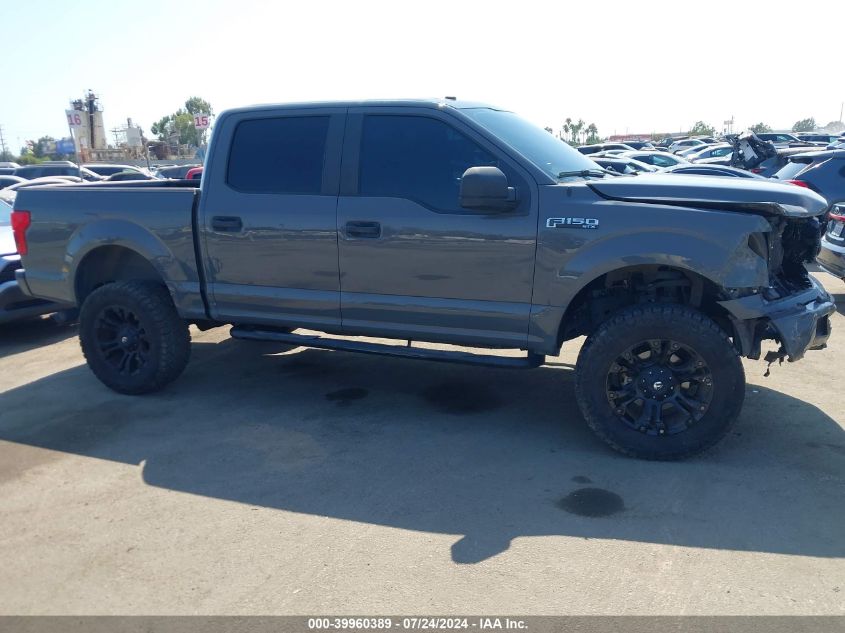 2018 Ford F-150 Xl VIN: 1FTEW1CP7JFB27359 Lot: 39960389