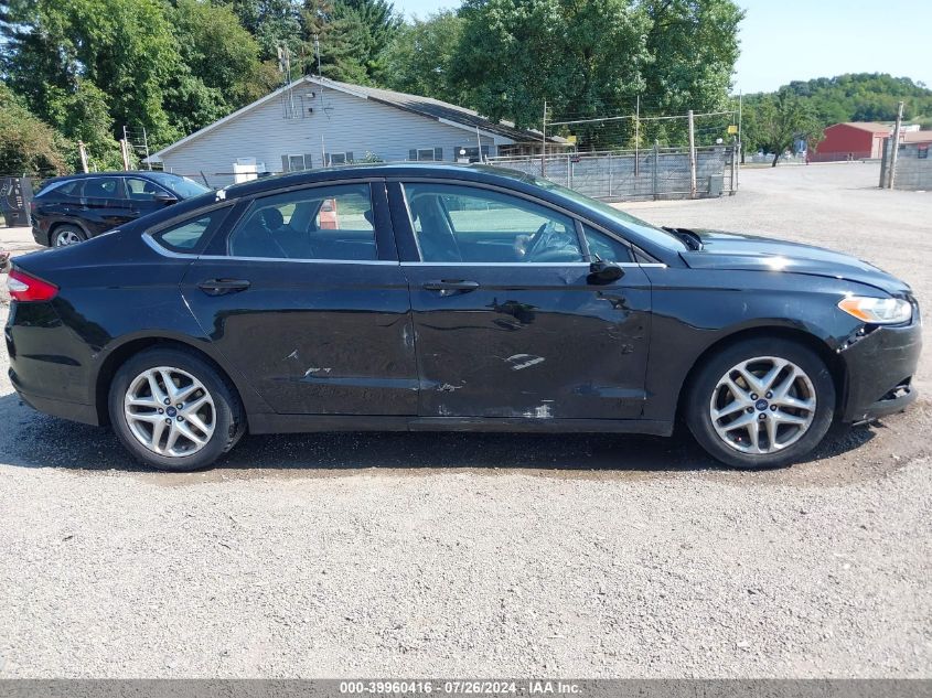 2016 Ford Fusion Se VIN: 3FA6P0H75GR164495 Lot: 39960416