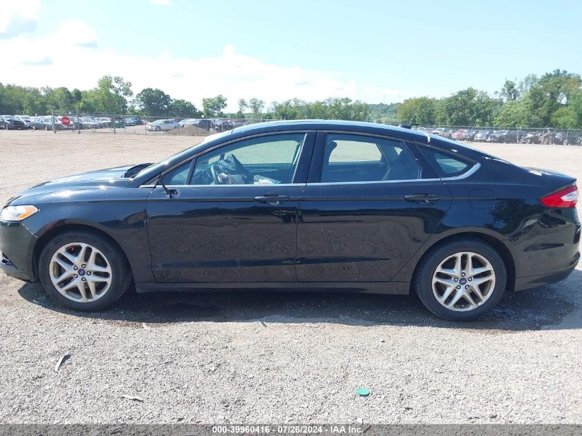 2016 Ford Fusion Se VIN: 3FA6P0H75GR164495 Lot: 39960416