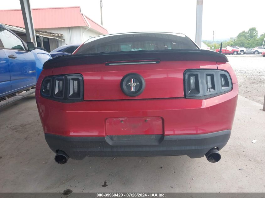2010 Ford Mustang V6 Premium VIN: 1ZVBP8AN8A5134012 Lot: 39960420