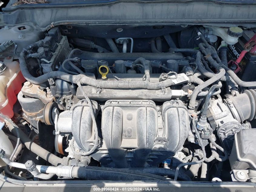 2013 Ford Fusion S VIN: 3FA6P0G7XDR194444 Lot: 39960424