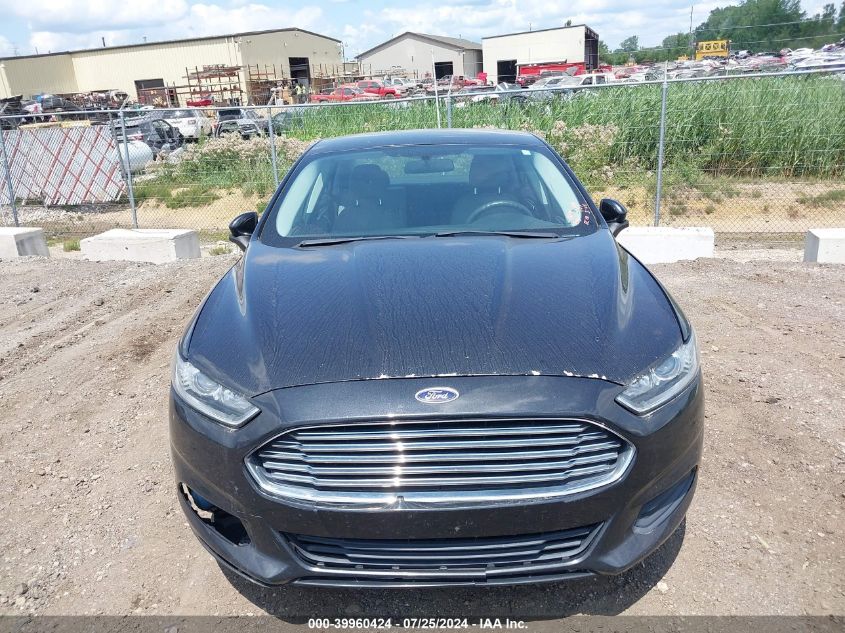 2013 Ford Fusion S VIN: 3FA6P0G7XDR194444 Lot: 39960424