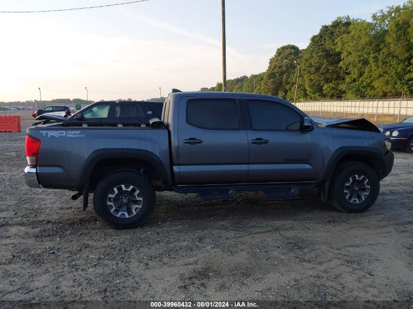 2017 Toyota Tacoma Trd Off Road VIN: 5TFAZ5CN2HX043224 Lot: 39960432