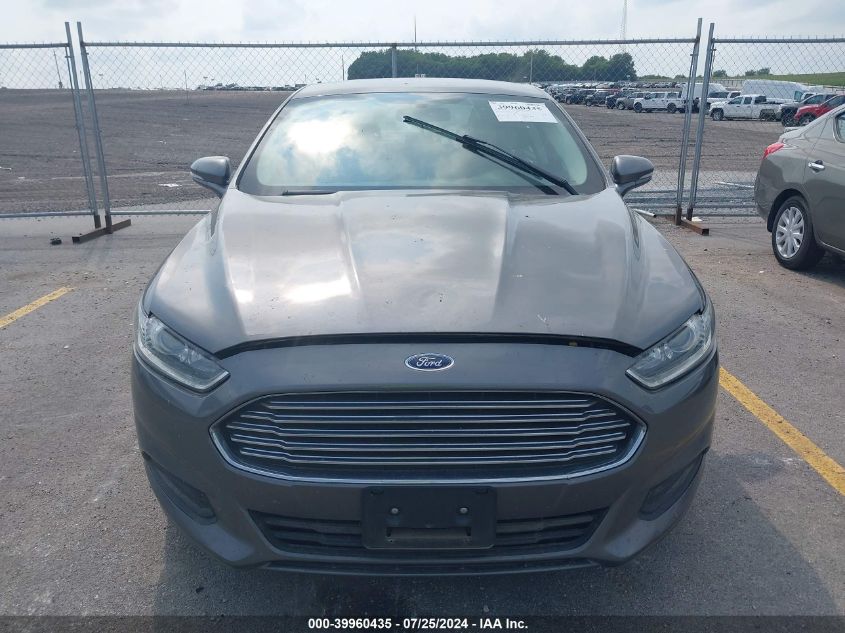 2014 Ford Fusion Se VIN: 3FA6P0H74ER228622 Lot: 39960435