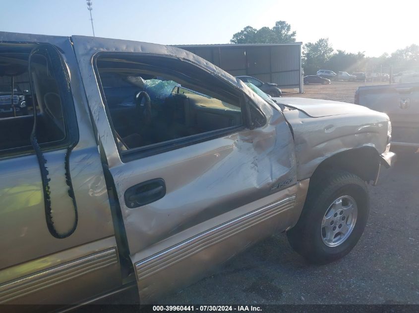 1999 Chevrolet Silverado 1500 Ls VIN: 2GCEK19TXX1207500 Lot: 39960441