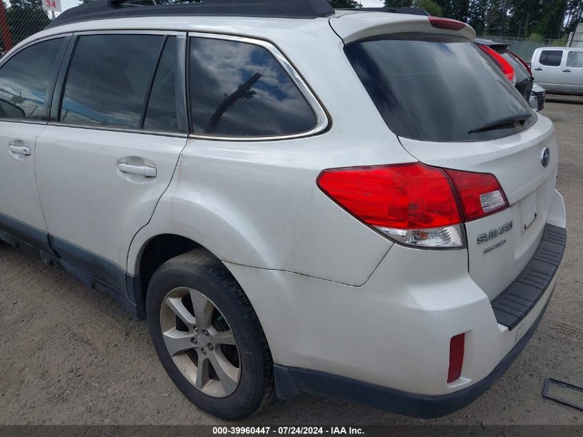 2013 Subaru Outback 2.5I Premium VIN: 4S4BRBGC0D3324026 Lot: 39960447