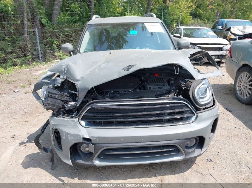 2022 Mini Countryman Cooper VIN: WMZ23BR09N3N76268 Lot: 39960451