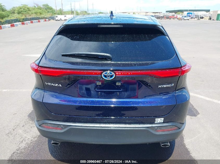 2021 Toyota Venza Le VIN: JTEAAAAH5MJ045295 Lot: 39960467