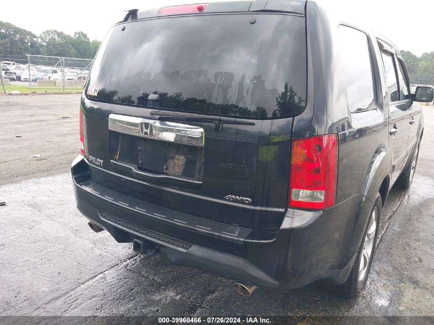 2013 Honda Pilot Ex-L VIN: 5FNYF4H51DB012724 Lot: 39960466