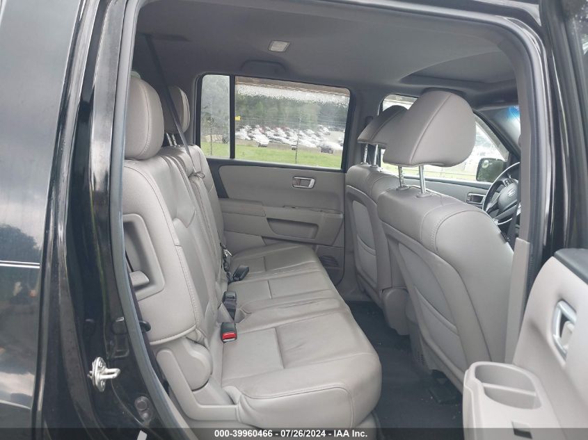 2013 Honda Pilot Ex-L VIN: 5FNYF4H51DB012724 Lot: 39960466