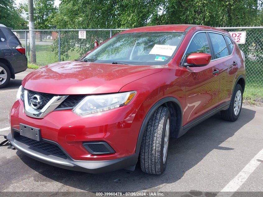 2016 NISSAN ROGUE S - KNMAT2MV7GP610430