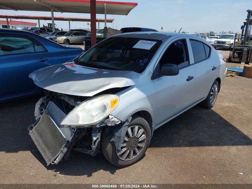 2014 Nissan Versa S/S Plus/Sv/Sl VIN: 3N1CN7AP3EL847871 Lot: 39960488