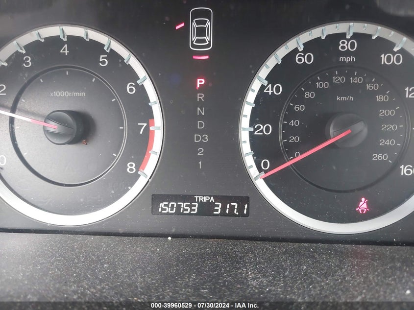 2010 Honda Accord 2.4 Lx-P VIN: 1HGCP2F45AA130352 Lot: 39960529