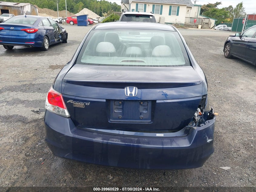 2010 Honda Accord 2.4 Lx-P VIN: 1HGCP2F45AA130352 Lot: 39960529