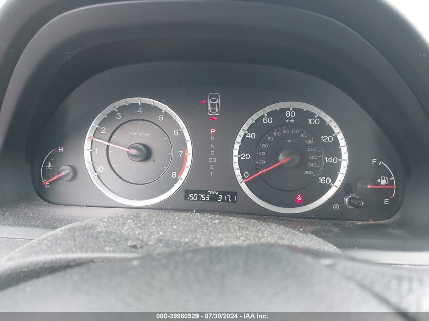 2010 Honda Accord 2.4 Lx-P VIN: 1HGCP2F45AA130352 Lot: 39960529