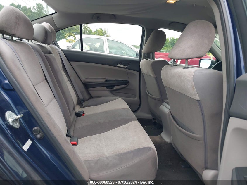 2010 Honda Accord 2.4 Lx-P VIN: 1HGCP2F45AA130352 Lot: 39960529