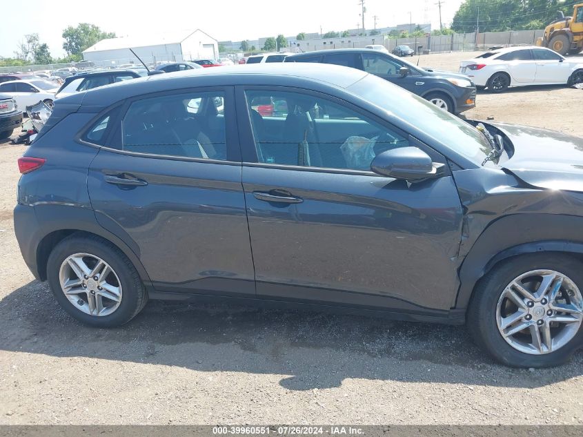 2021 Hyundai Kona Se VIN: KM8K12AA9MU663795 Lot: 39960551