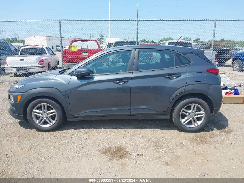 2021 Hyundai Kona Se VIN: KM8K12AA9MU663795 Lot: 39960551