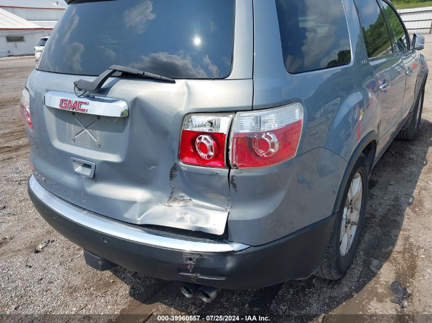 2008 GMC Acadia Slt-2 VIN: 1GKER33778J289927 Lot: 39960557