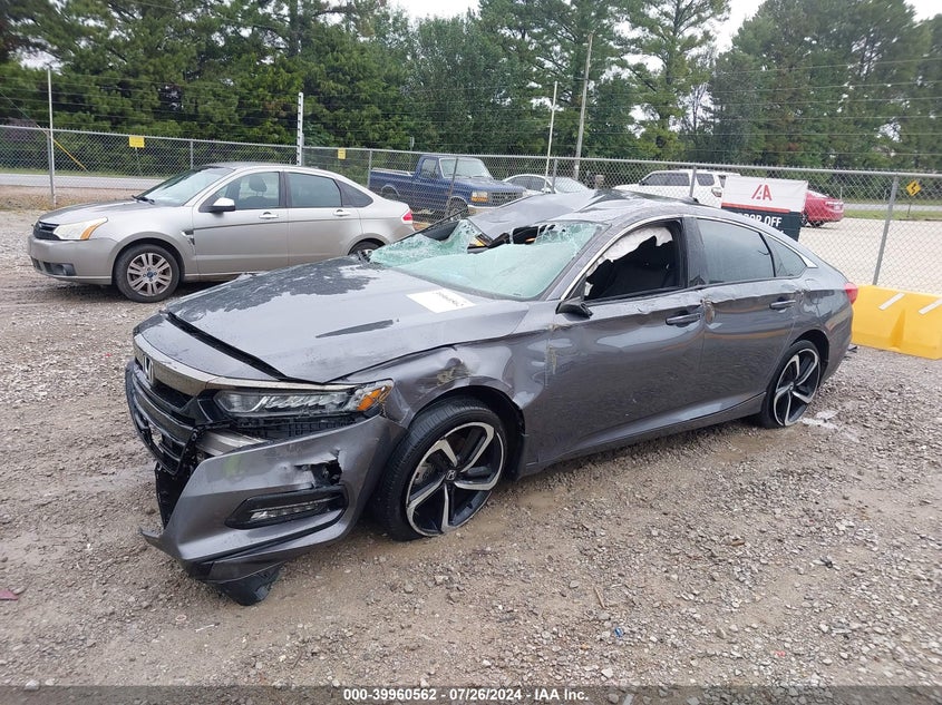 VIN 1HGCV1F31KA169089 2019 HONDA ACCORD SPORT