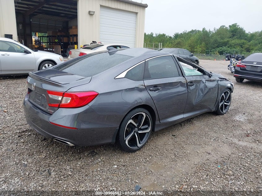 VIN 1HGCV1F31KA169089 2019 HONDA ACCORD SPORT