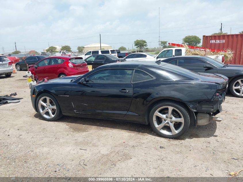 2013 Chevrolet Camaro 2Lt VIN: 2G1FC1E36D9129584 Lot: 39960596