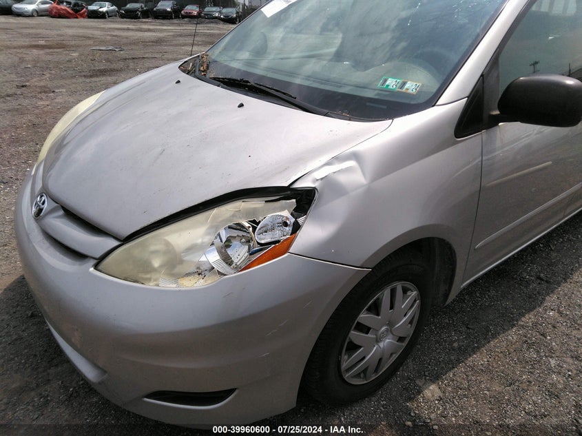 2007 Toyota Sienna Le VIN: 5TDZK23CX7S066209 Lot: 39960600