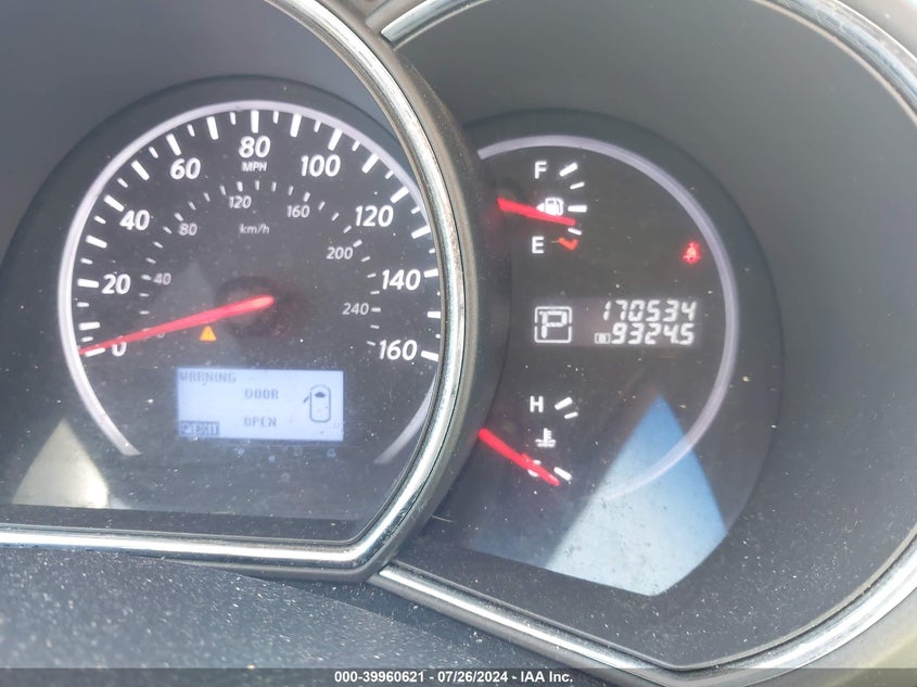 2012 Nissan Murano Sl VIN: JN8AZ1MUXCW113733 Lot: 39960621