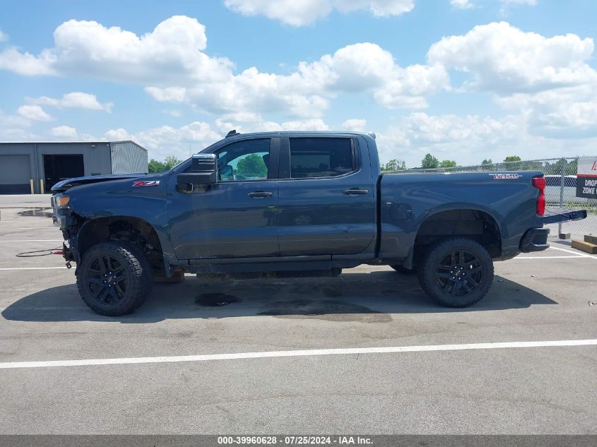 2021 Chevrolet Silverado 1500 4Wd Short Bed Custom Trail Boss VIN: 1GCPYCEF0MZ269378 Lot: 39960628