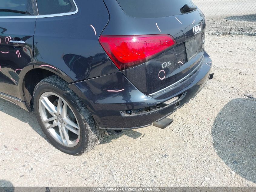 2017 Audi Q5 Premium VIN: WA1C2AFP8HA092539 Lot: 39960642