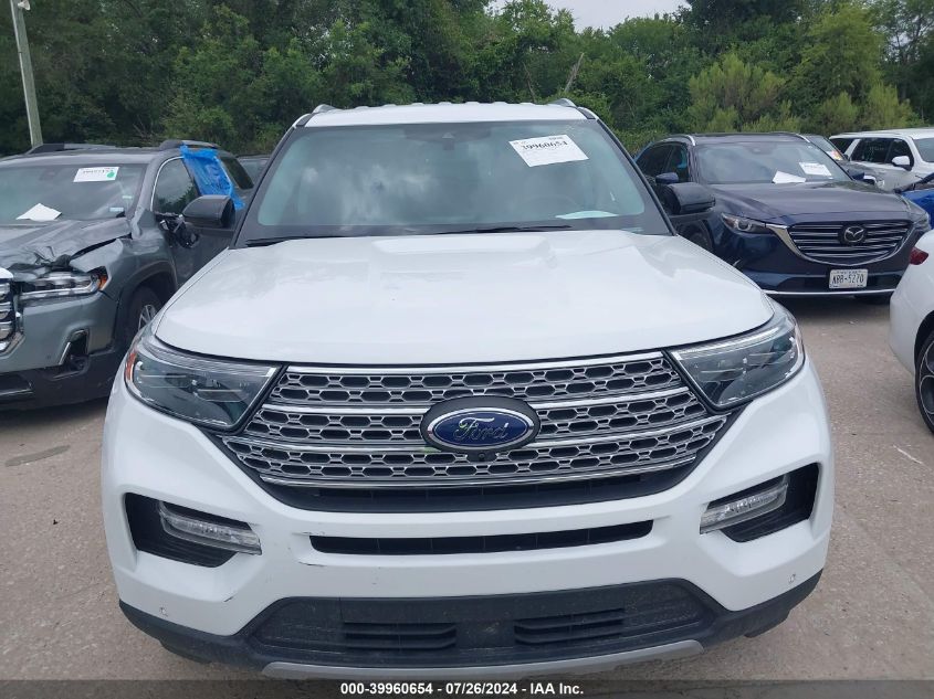 2022 Ford Explorer Limited VIN: 1FMSK7FH5NGA95478 Lot: 39960654