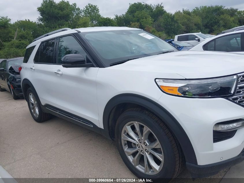 2022 Ford Explorer Limited VIN: 1FMSK7FH5NGA95478 Lot: 39960654