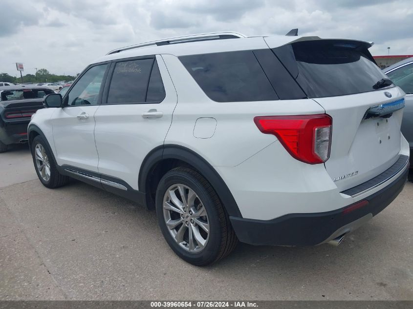 2022 Ford Explorer Limited VIN: 1FMSK7FH5NGA95478 Lot: 39960654