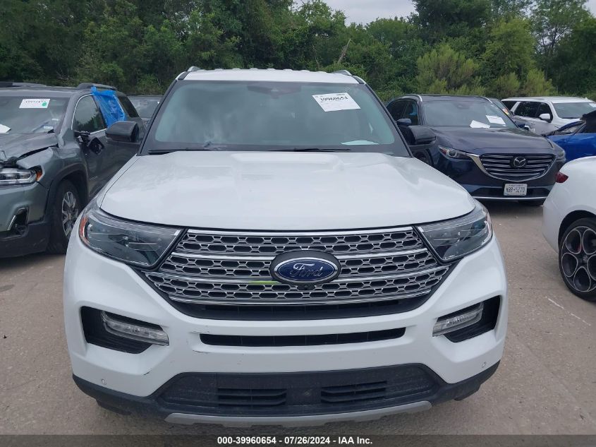2022 Ford Explorer Limited VIN: 1FMSK7FH5NGA95478 Lot: 39960654