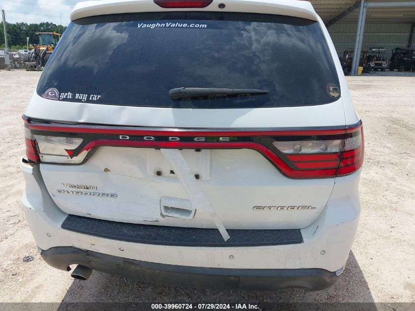 2014 Dodge Durango Citadel VIN: 1C4SDHET1EC438241 Lot: 39960724