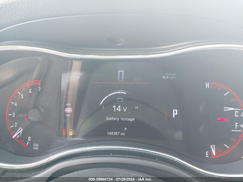 2014 Dodge Durango Citadel VIN: 1C4SDHET1EC438241 Lot: 39960724