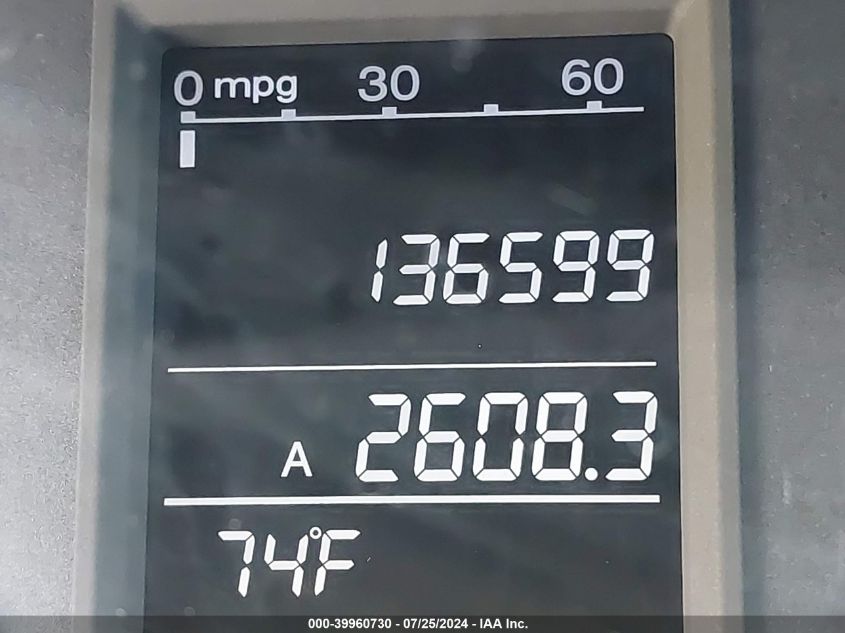 2008 Honda Cr-V Ex-L VIN: 5J6RE48718L040318 Lot: 39960730