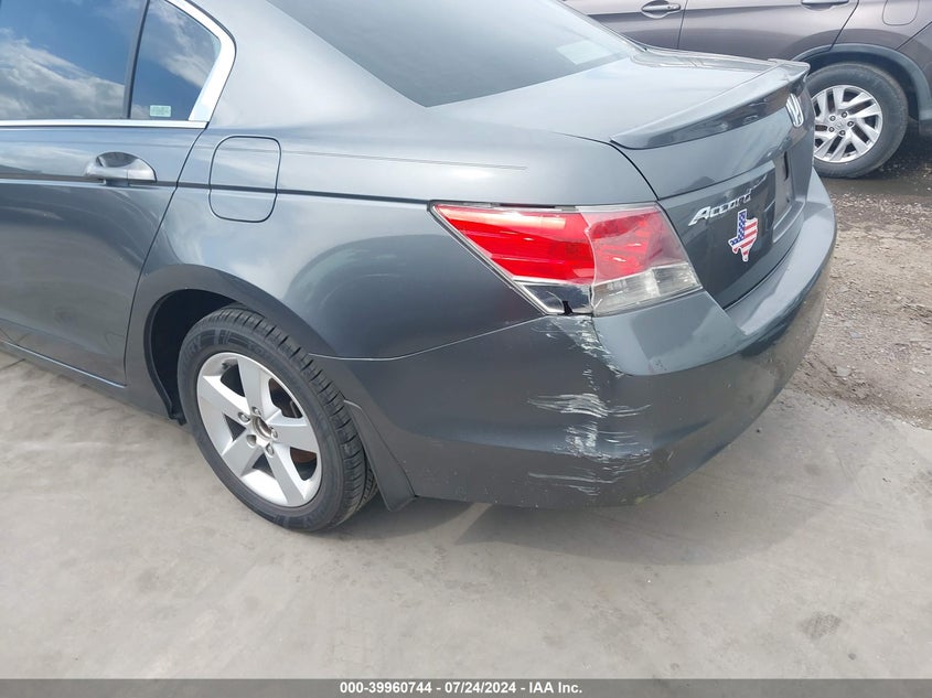 2009 Honda Accord 2.4 Lx-P VIN: 1HGCP264X9A190705 Lot: 39960744