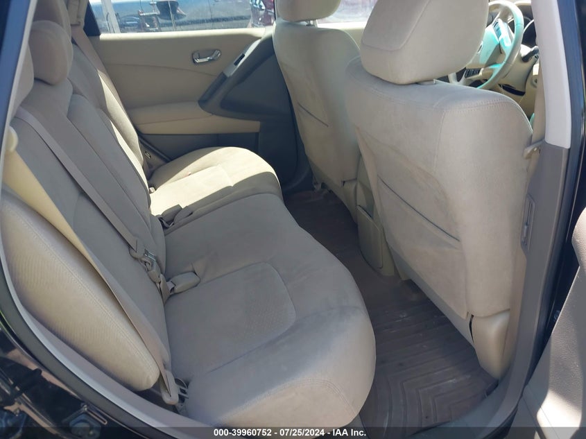 2011 Nissan Murano Sv VIN: JN8AZ1MWXBW177464 Lot: 39960752