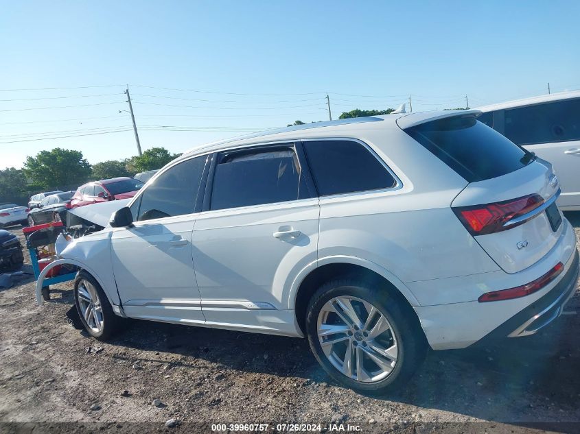 2020 Audi Q7 Premium VIN: WA1AJAF71LD013410 Lot: 39960757