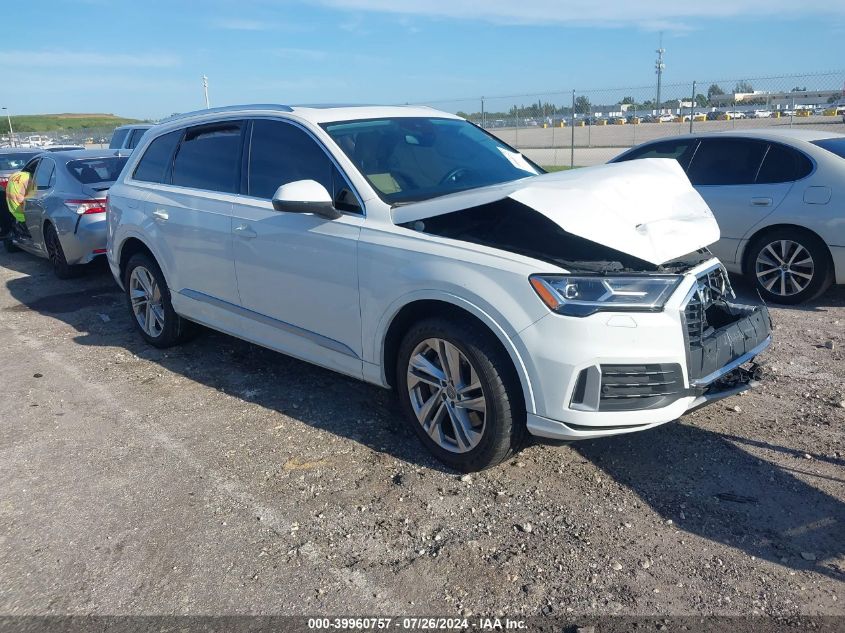 2020 Audi Q7 Premium VIN: WA1AJAF71LD013410 Lot: 39960757